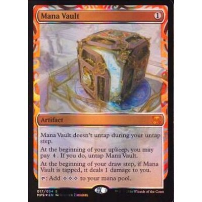 (部分光沢FOIL)魔力の櫃/Mana Vault《英語》【MPS】