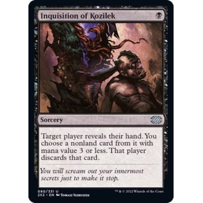 [EX+](FOIL)コジレックの審問/Inquisition of Kozilek《英語》【2X2】