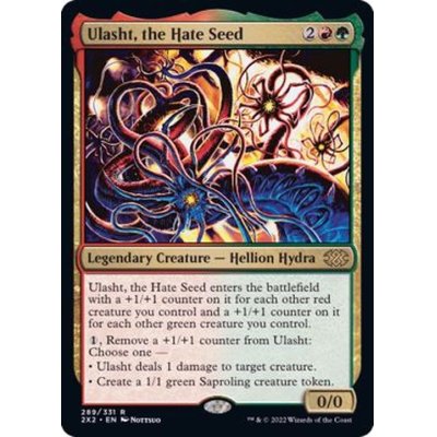 (FOIL)憎悪の種、ウラシュト/Ulasht, the Hate Seed《英語》【2X2】