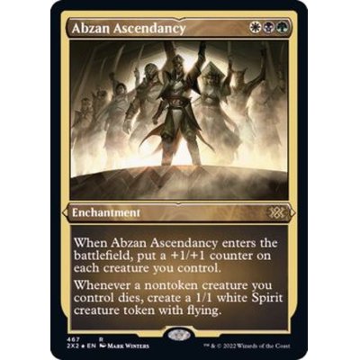 (エッチングFOIL)アブザンの隆盛/Abzan Ascendancy《英語》【2X2】