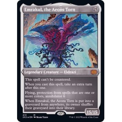 (エッチングFOIL)引き裂かれし永劫、エムラクール/Emrakul, the Aeons Torn《英語》【2X2】