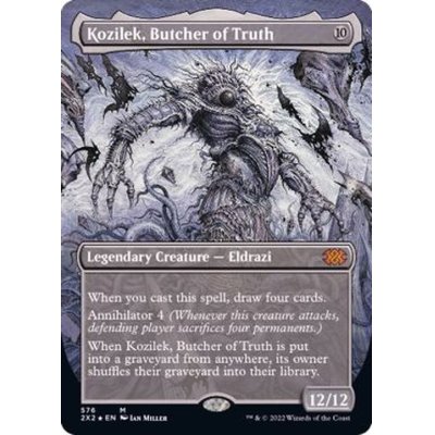 (テクスチャーFOIL)真実の解体者、コジレック/Kozilek, Butcher of Truth《英語》【2X2】