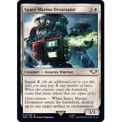 スペースマリーン・デヴァステイター/Space Marine Devastator《英語》【40K】