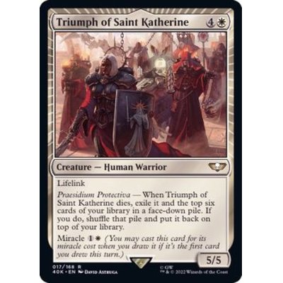 [EX+]聖カトリーヌの凱旋/Triumph of Saint Katherine《英語》【40K】