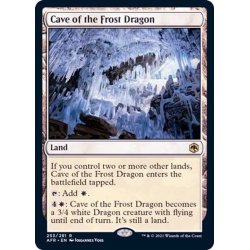 画像1: [EX+]フロスト・ドラゴンの洞窟/Cave of the Frost Dragon《英語》【AFR】