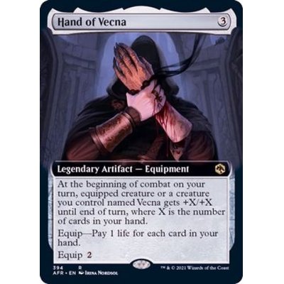 (FOIL)(フルアート)ハンド・オヴ・ヴェクナ/Hand of Vecna《英語》【AFR】