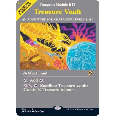 (FOIL)(フルアート)宝物庫/Treasure Vault《英語》【AFR】