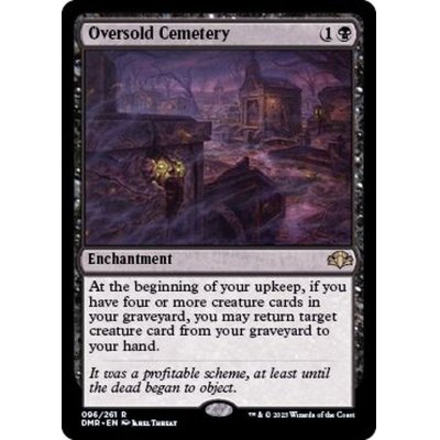 (FOIL)定員過剰の墓地/Oversold Cemetery《英語》【DMR】