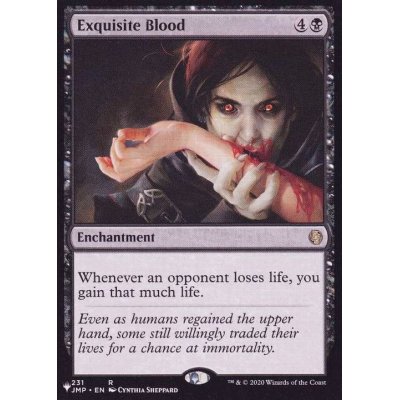 [EX+]極上の血/Exquisite Blood《英語》【Reprint Cards(The List)】