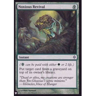 有毒の蘇生/Noxious Revival《英語》【Reprint Cards(The List)】