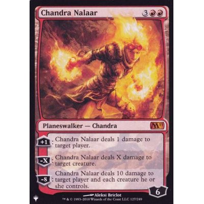 [EX+]チャンドラ・ナラー/Chandra Nalaar《英語》【Reprint Cards(The List)】