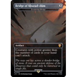 画像1: [EX+](FOIL)(フルアート)カザド＝ドゥームの橋/Bridge of Khazad-dum　//　罠の橋/Ensnaring Bridge《英語》【LTC】