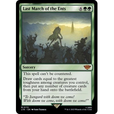 (FOIL)エント最後の進軍/Last March of the Ents《英語》【LTR】