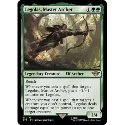 弓の名人、レゴラス/Legolas, Master Archer《英語》【LTR】