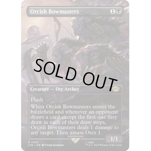 mtg オークの弓使い Orcish Bowmasters 英語foil+bnorte.com.br