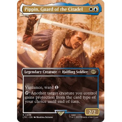 (FOIL)(フルアート)城塞の近衛兵、ピピン/Pippin, Guard of the Citadel《英語》【LTR】