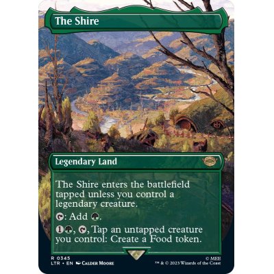 (FOIL)(フルアート)ホビット庄/The Shire《英語》【LTR】