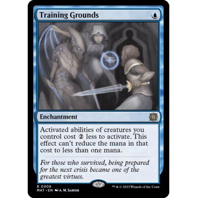 (FOIL)訓練場/Training Grounds《英語》【MAT】