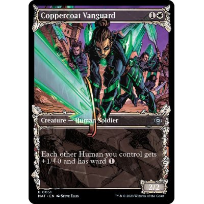 (ショーケース枠)銅纏いの先兵/Coppercoat Vanguard《英語》【MAT】