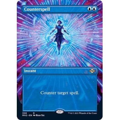 (FOIL)(フルアート)対抗呪文/Counterspell《英語》【MH2】