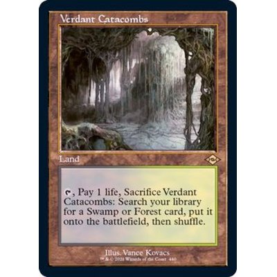 [EX+](FOIL)(旧枠仕様)新緑の地下墓地/Verdant Catacombs《英語》【MH2】