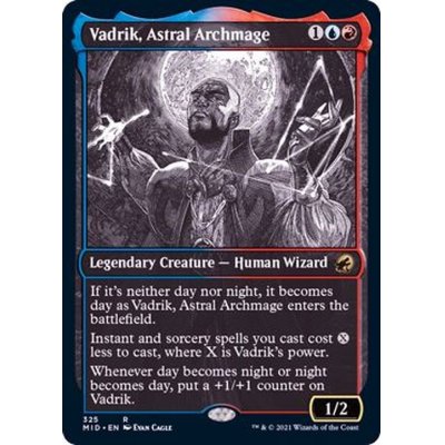 (FOIL)(ショーケース枠)星の大魔導師、ヴァドリック/Vadrik, Astral Archmage《英語》【MID】