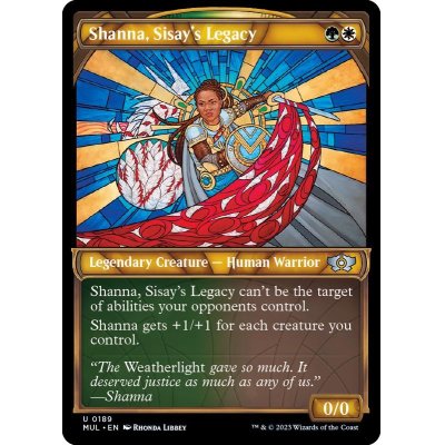 (ハローFOIL)シッセイの後裔、シャナ/Shanna, Sisay's Legacy《英語》【MUL】