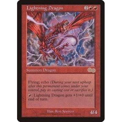 [EX+]稲妻のドラゴン/Lightning Dragon《英語》【USG】