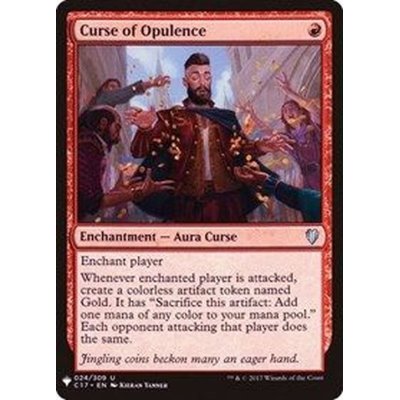 豪奢の呪い/Curse of Opulence《英語》【Reprint Cards(Mystery Booster)】