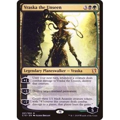 見えざる者、ヴラスカ/Vraska the Unseen《日本語》【Commander 2019】