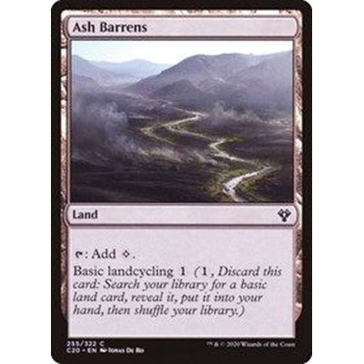 灰のやせ地/Ash Barrens《英語》【Commander 2020】