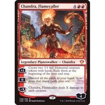 炎呼び、チャンドラ/Chandra, Flamecaller《日本語》【Commander 2020】