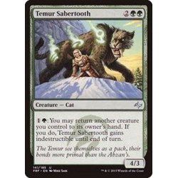 画像1: ティムールの剣歯虎/Temur Sabertooth《日本語》【FRF】