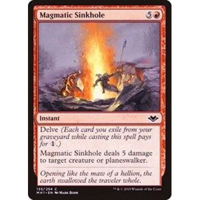 (FOIL)マグマの陥没孔/Magmatic Sinkhole《日本語》【MH1】