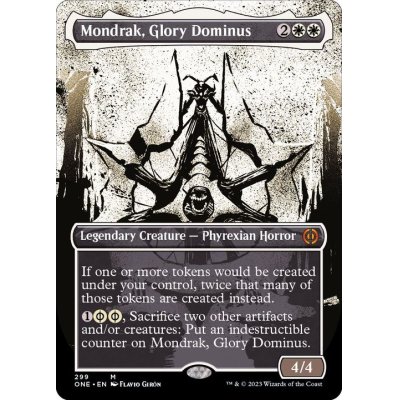 [EX+](FOIL)(ショーケース枠)栄光のドミヌス、モンドラク/Mondrak, Glory Dominus《英語》【ONE】