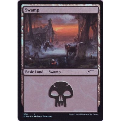 (FOIL)(558)沼/Swamp《英語》【SLD】