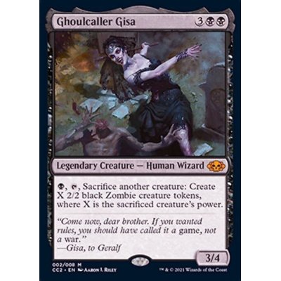 (FOIL)グール呼びのギサ/Ghoulcaller Gisa《英語》【CC2】