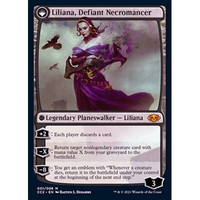 (FOIL)異端の癒し手、リリアナ/Liliana, Heretical Healer《英語》【CC2】