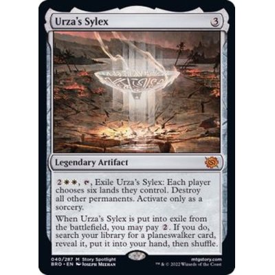 (FOIL)ウルザの酒杯/Urza's Sylex《英語》【BRO】