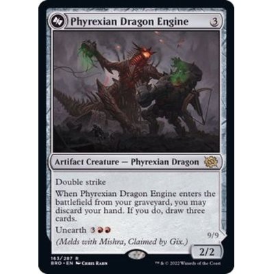 ファイレクシアのドラゴン・エンジン/Phyrexian Dragon Engine《英語》【BRO】