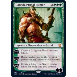 画像1: [EX+]原初の狩人、ガラク/Garruk, Primal Hunter《英語》【Commander 2021】