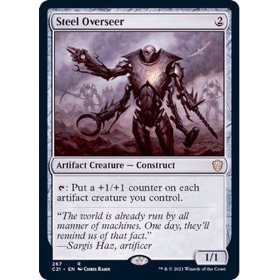 鋼の監視者/Steel Overseer《英語》【Commander 2021】