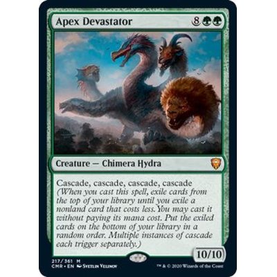 (FOIL)頂点壊滅獣/Apex Devastator《英語》【CMR】