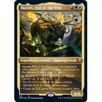 (エッチングFOIL)野生の意志、マラス/Marath, Will of the Wild《英語》【CMR】