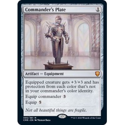 統率者の板金鎧/Commander's Plate《英語》【CMR】