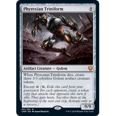 [EX+]ファイレクシアの三重体/Phyrexian Triniform《英語》【CMR】