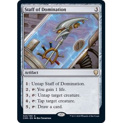 威圧の杖/Staff of Domination《英語》【CMR】