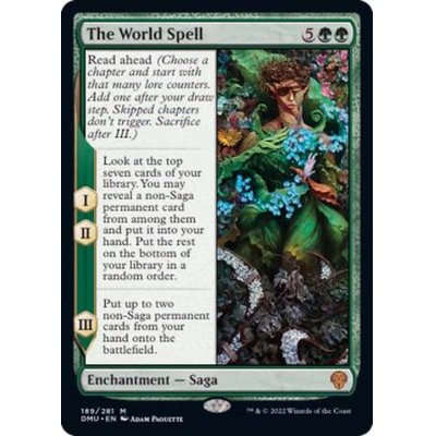 (FOIL)世界呪文/The World Spell《英語》【DMU】