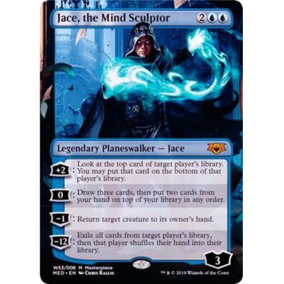 (FOIL)精神を刻む者、ジェイス/Jace, the Mind Sculptor《英語》【MED-WAR】