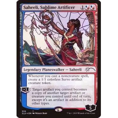 (FOIL)(534)崇高な工匠、サヒーリ/Saheeli, Sublime Artificer《英語》【SLD】